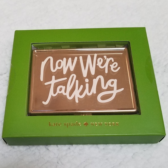 kate spade Accessories - NWT Kate Spade All That Glistens ID Holder